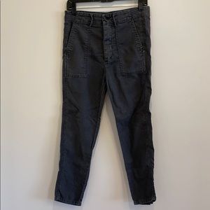 The Great drop crotch Cotten/linen stretch pants